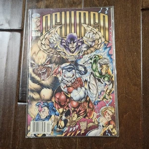 New Men #4 Image Comics 1998 Team Superhero Series numero quattro bustine - Foto 1 di 5