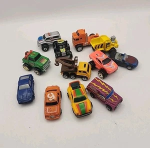 Micro Máquinas Colección Coches Vintage Lote de 12 Camiones Jeep Galoob Años 80 - Imagen 1 de 9