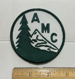 AMC Appalachian Mountain Club Round Embroidered Souvenir Patch Badge - Picture 1 of 3