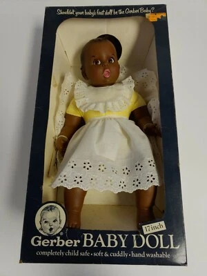 Muñeca bebé afroamericana Gerber 1979 Atlanta Novelty 17" nueva en caja Foto 1 de 4