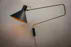 Antique Vintage Dutch Metal Wall Lamp Swing Arm  For Drawing Room And Study Room