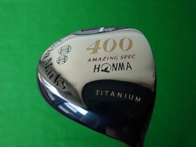 HONMA® Driver: TwinMarks 400 Amazing Spec Titanium 2Star Flex:R High C.O.R. - Image 1 of 4