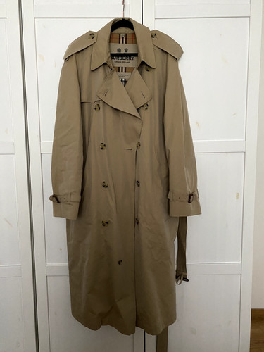 Burberry Westminster trench coat prezzo negozio 2'150€ originale taglia 54 vintage