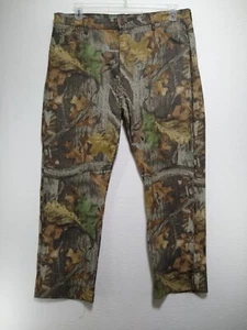 Duxbak Pants Men's 42x31 Realtree Camouflage Hunting Jeans Outdoors Vintage Deer - Picture 1 of 9