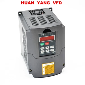 HY 4KW 220V 5HP VFD FOR CNC SPEED CONTROL VARIABLE FREQUENCY DRIVE INVERTER - Picture 1 of 12