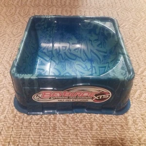 Beyblade Extreme Top Systems Half Pipe Beystadium Battle Arena Rare Blue Sticker - Picture 1 of 23