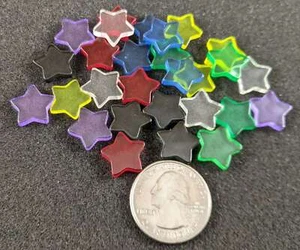Small plastic stars - Picture 1 of 8