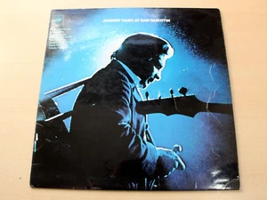 Johnny Cash/At San Quentin/1969 CBS LP - Picture 1 of 9