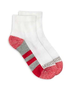 Fruit of the Loom Sport Ankle Socks for Boys, White, Sizes 4.5-8.5 (20-Pack) - Picture 1 of 2