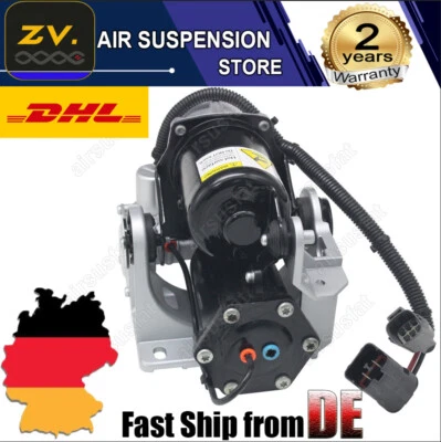 HITACHI FOR DISCOVERY 3/4 LR4 RANGE ROVER SPORT AIR SUSPENSION COMPRESSOR LR023964 - Image 1 of 4