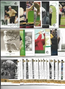 HUGE JACK NICKLAUS 50 CARD 32 DIFFERENT LOT (incl 18 MAJOR UD SubSet X2) - Picture 1 of 1