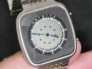RAR! Vintage 1978 Texas Instruments Starburst Digital Analog Herrenuhr - funktioniert - Bild 1 von 10