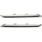 Set of 2 Grille Trims  Left-and-Right Lower for MB Mercedes E Class Sedan Pair