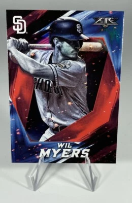 2017 Topps Fire - Red Flame #87 Wil Myers - Image 1 of 2