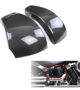 Carbon Fiber Battery Side Covers for Harley 18-24 FXLRS FXLRST FXRST LowRider S - Bild 1 von 8