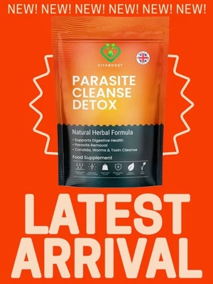 VITA BOOST Parasite Cleanse Detox 🌿 Gut Reset | Anti-Bloat | Natural Full Body HERBAL 🇬🇧