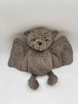 Jellycat London Bashful Bat Plush Soft Stuffed Animal Toy 10" Retired RARE HTF! - Image 1 of 4
