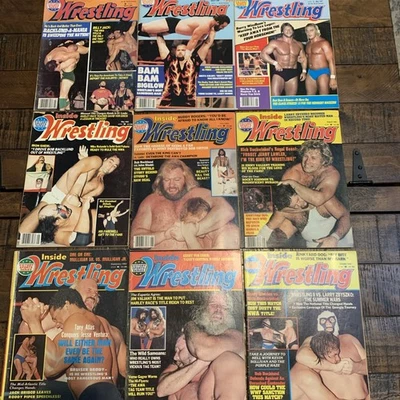 Лот из 9 журналов о борьбе от 83-88 большинство в комплекте от хорошего до отличного состояния - Изображение 1 из 4
