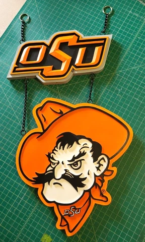 Oklahoma State University Cowboys Outdoor Sign College Garden Plaque 22 x 12 Cover