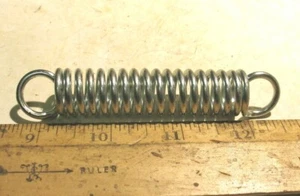 NUOVA MOLLA DI PROLUNGA .68 X 3,1 C-C X .105"FILO ZINCATO P7940 - Foto 1 di 3