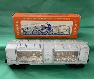 LIONEL 6445 Postwar Fort Knox Gold Bullion Transport Car w/ Box From 1961-63 - Picture 1 of 23