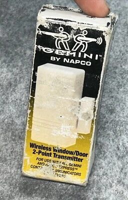 (BRAND NEW) Napco Gemini GEM-TRANS2 Wireless Window/Door 2-point Transmitter 424 - Image 1 of 4