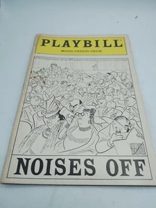 Copertina Rumori Off Playbill 1984 Al Hirschfield Victor Garber Dorothy Loudon - Foto 1 di 4