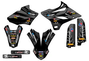 2015-2018 YZ 85 MAYHEM Black Senge Graphics Kit Compatible with Yamaha - Picture 1 of 10