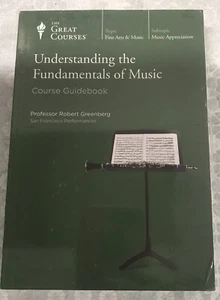Great Courses: Understanding The Fundamentals Of Music Guidebook With 4 DVDs New - Picture 1 of 9