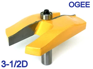 1pc 3-1/2" Diameter Roman Ogee Raised Panel Router Bit sct-888 - Picture 1 of 12