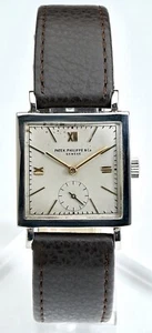 Patek Philippe 1948 Gents Steel Ref 1431 Vintage Watch Archive Extract, Serviced - Picture 1 of 21