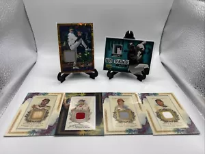 Lot Baseball (6) Jersey Relic Cards - Mulder, Willis, Varitek & More - Picture 1 of 7