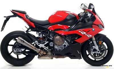 TERMINALE DI SCARICO ARROW PRO-RACE TITANIO OMOLOGATO EURO5 BMW S 1000 RR 19-24 - Immagine 1 di 4