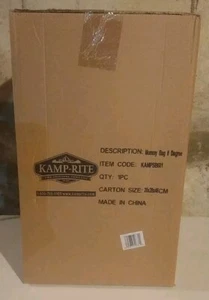 Kamp-Rite Zero Degree Mummy Sleeping Bag Adult Blue Turquoise Grey NOS Camping - Picture 1 of 7