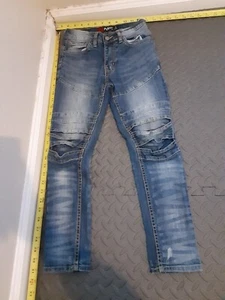 Panyc Blue Jeans Size 8 Boys #S149 - Picture 1 of 3