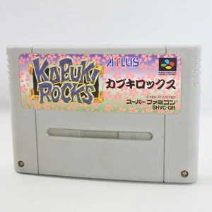 Super Famicom KABUKI ROCKS Cartridge Only Nintendo sfc - Picture 1 of 2