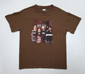 Vintage The Used T-Shirt Men Medium Brown Rock Emo Punk Band 2005 Tour Y2K - Picture 1 of 12
