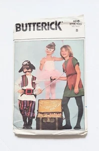 Butterick Pattern 4010 Childrens Costumes Peter Pan Theme Fairy Size B Uncut - Picture 1 of 4