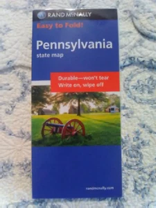 Pennsylvania Laminated Easyfinder Map (Paperback) - Picture 1 of 1