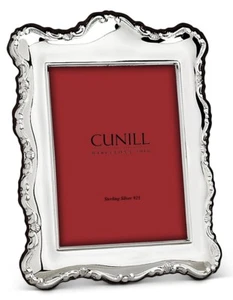 Cunill America 5x7" 'Victoria' Sterling Silver Plated Frame, New - Picture 1 of 1
