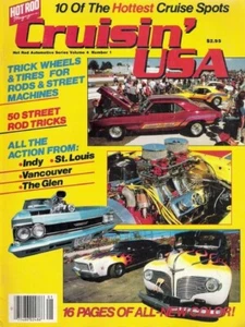 CRUISIN USA BY HOT ROD 1986 - Picture 1 of 1