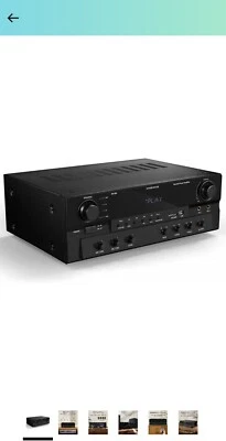 Starfavor Bluetooth Stereo Receiver w Phono Inputs, 2.1 Channel 500W Peak Power - Image 1 of 4