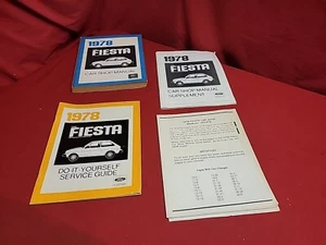 1978 Ford Fiesta Original Shop Manuals, FREE SHIPPING - Bild 1 von 4