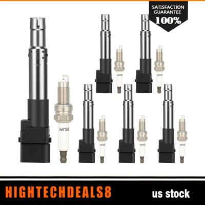 For Porsche Cayenne Audi TT Quattro 3.2L 2004-2006 Ignition Coil & Spark Plug - Image 1 of 4