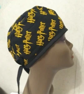 Harry Potter Unisex Surgical Scrub Cap, Doctor, Nurse, Kitchen, Chef, Dentist - Picture 1 of 1