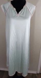 Vintage 70er Vanity Fair Nachthemd mintgrün Babydoll SM - Bild 1 von 4