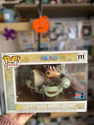 One Piece - Luffy with Going Merry #111 NYCC 2022 Funko Pop Vinyl New - Imagen 1 de 4