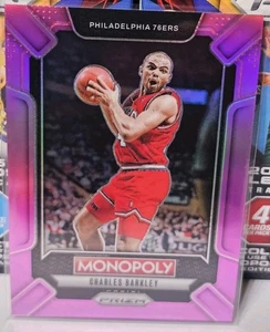 2024-25 Panini Prizm Monopoly #LEG6 Charles Barkley Pink Prizm /199  - Foto 1 di 4