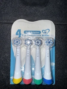NUEVO 4 Pack Cabezales de Cepillo de Dientes de Repuesto Blanco Compatible con Oral-B iO Series - Imagen 1 de 3