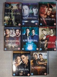 Supernatural - Series 1-8 / Season One to Eight Complete DVD Boxset Bundle - Bild 1 von 1